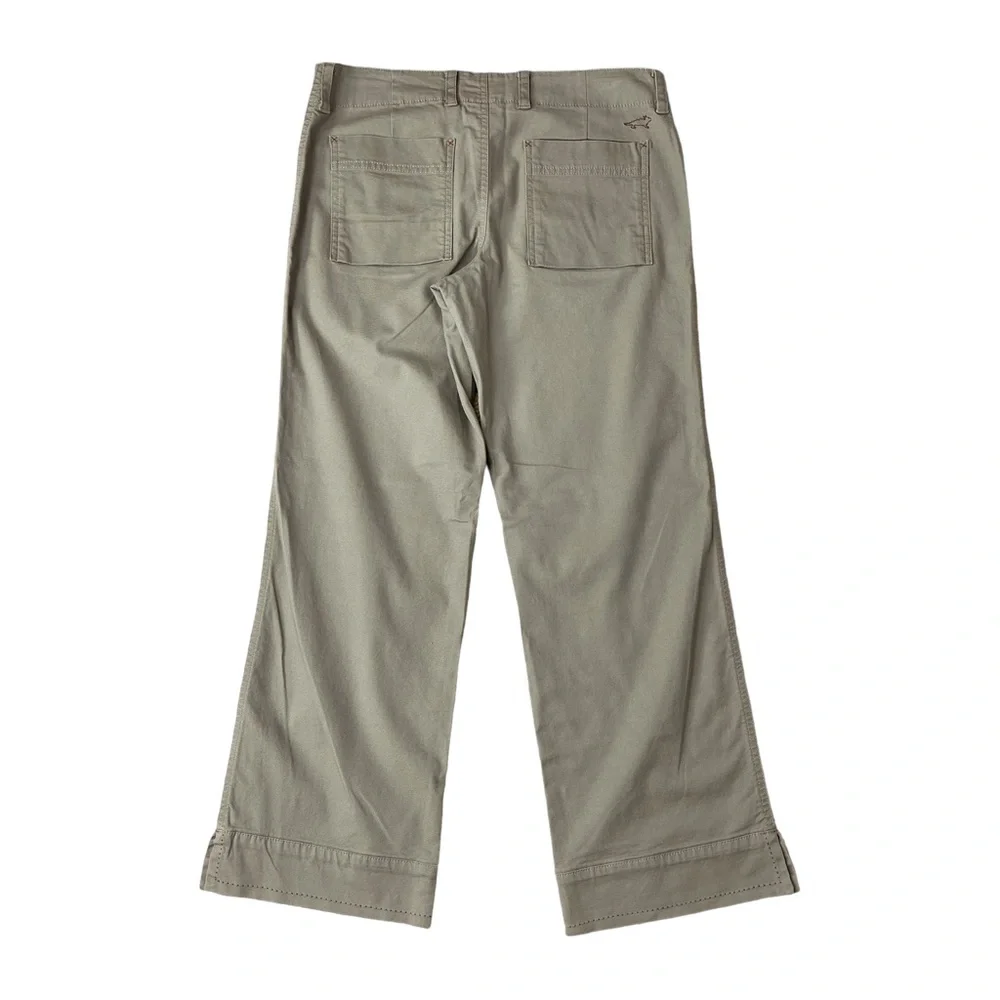 Toad & Co Horny Toad Hepburn Chino Wide leg Pant Low Rise NWT - Picture 4 of 8